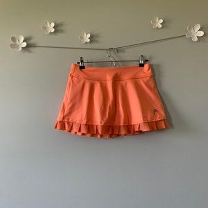 Coral Tennis Skirt